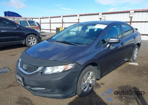 2014 Honda Civic Lx из США, поврежденный, VIN 19XFB2F53EE265268